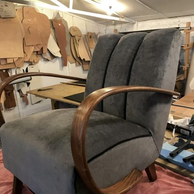 Photo of project „Armchair Reupholstery 19“ #3