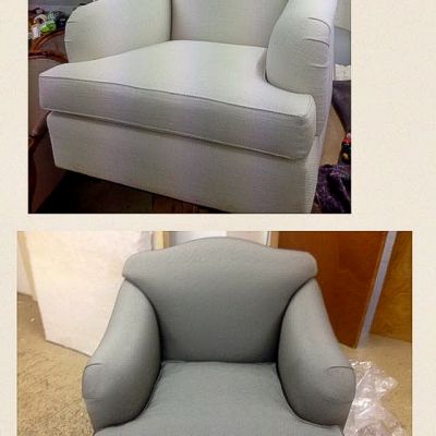 Photo of project „Armchair Reupholstery 7“ #1