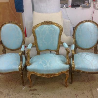 Photo of project „Classic Chairs Reupholstery 1“ #1