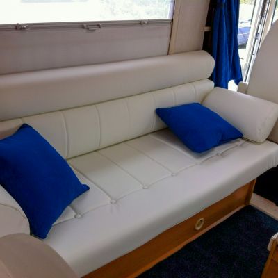 Photo of project „Hymer white leather upholstery“ #6