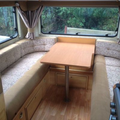 Photo of project „Motorhome Fabric + Suede upholstery“ #1