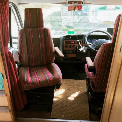 Photo of project „Stripy fabric Motorhome upholstery“ #4