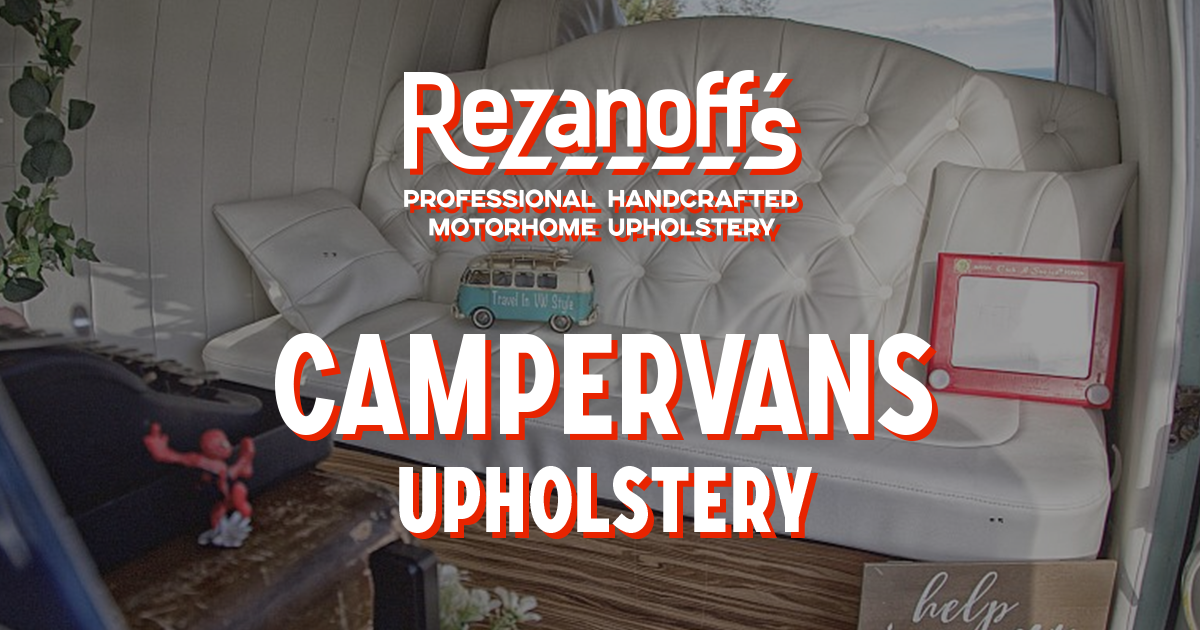 Camper van upholstery Motorhome Upholstery Service by Rezanoff