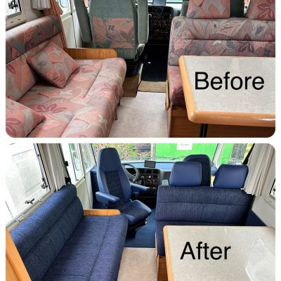 Photo of project „Hymer b544 Fabric Upholstery“ #15