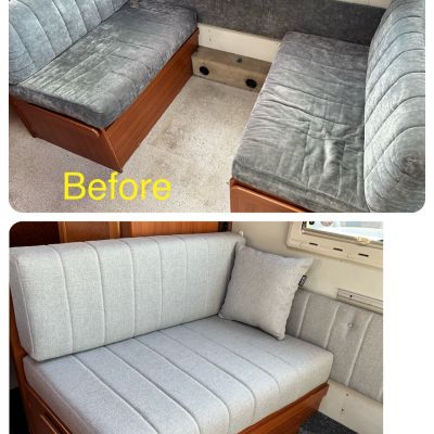 Photo of project „Hymer b544 Full Leather Upholstery“ #16