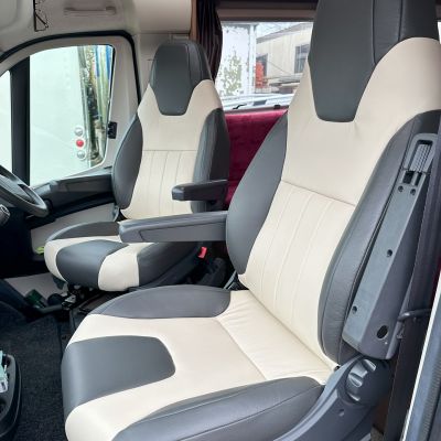 Photo of project „Fiat Ducato Leather Driver Seats Upholstery“ #1