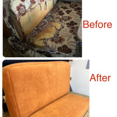 Photo of project „Hymer Classic Plush Fabric Upholstery“ #8