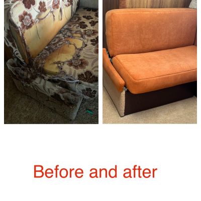 Photo of project „Hymer Classic Plush Fabric Upholstery“ #9