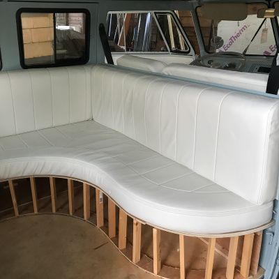 Photo of project „Volkswagen camper van bespoke upholstery“ #12