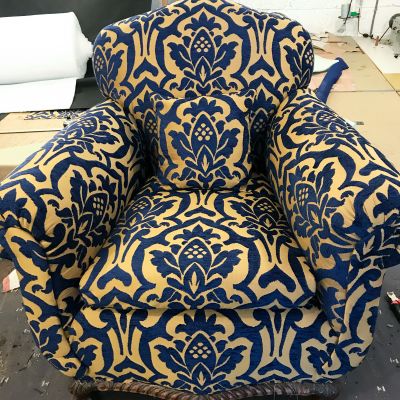 Photo of project „Armchair Reupholstery 12“ #1