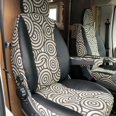 Photo of project „Black half leather Motorhome upholstery“ #6