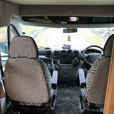 Photo of project „Black half leather Motorhome upholstery“ #5