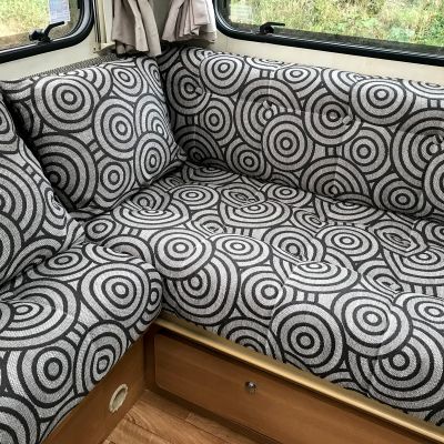 Photo of project „Black half leather Motorhome upholstery“ #2