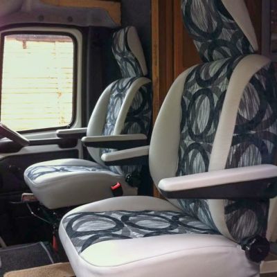 Photo of project „Fiat Ducato half leather upholstery“ #3