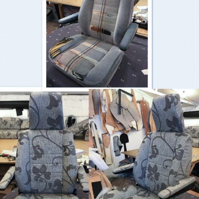 Photo of project „Grey fabric Motorhome upholstery“ #6