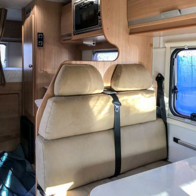 Photo of project „Hymer faux suede upholstery“ #7