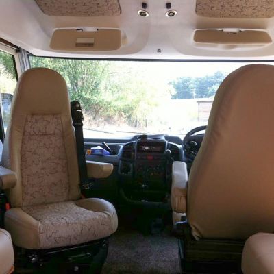 Photo of project „Hymer half leather upholstery“ #3