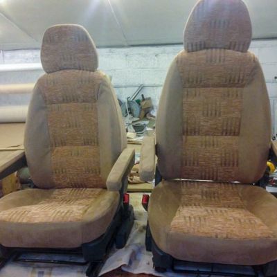 Photo of project „Hymer half suede upholstery“ #5