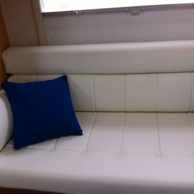 Photo of project „Hymer white leather upholstery“ #3