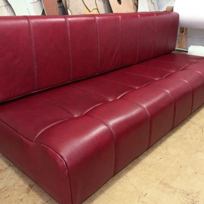Photo of project „Red leather Motorhome cushions“ #9