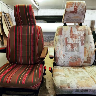 Photo of project „Stripy fabric Motorhome upholstery“ #6