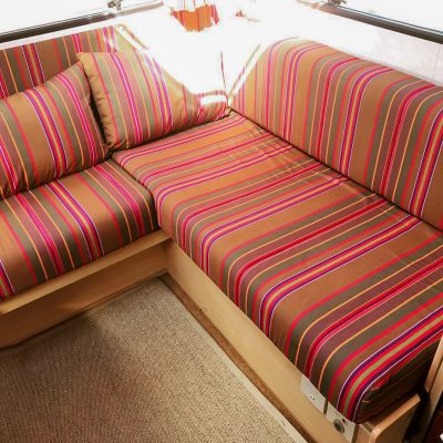 Photo of project „Stripy fabric Motorhome upholstery“ #2