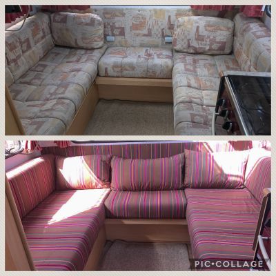 Photo of project „Stripy fabric Motorhome upholstery“ #8