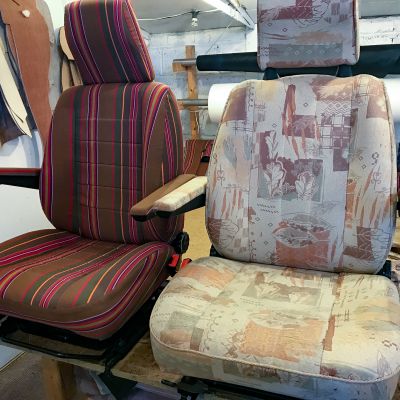 Photo of project „Stripy fabric Motorhome upholstery“ #7