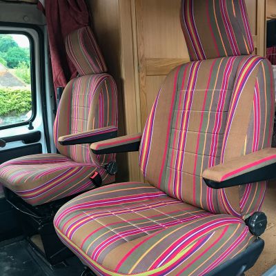 Photo of project „Stripy fabric Motorhome upholstery“ #5