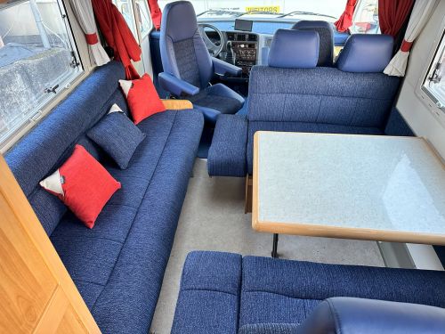 Preview for Hymer B544 Fabric Upholstery