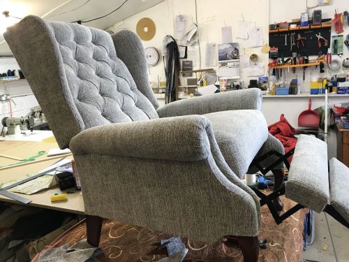 Preview for Lazy Boy Armchair Fabric Upholstery