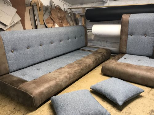 Preview for Fiat Trigano Tribute 650 Cushions Upholstery